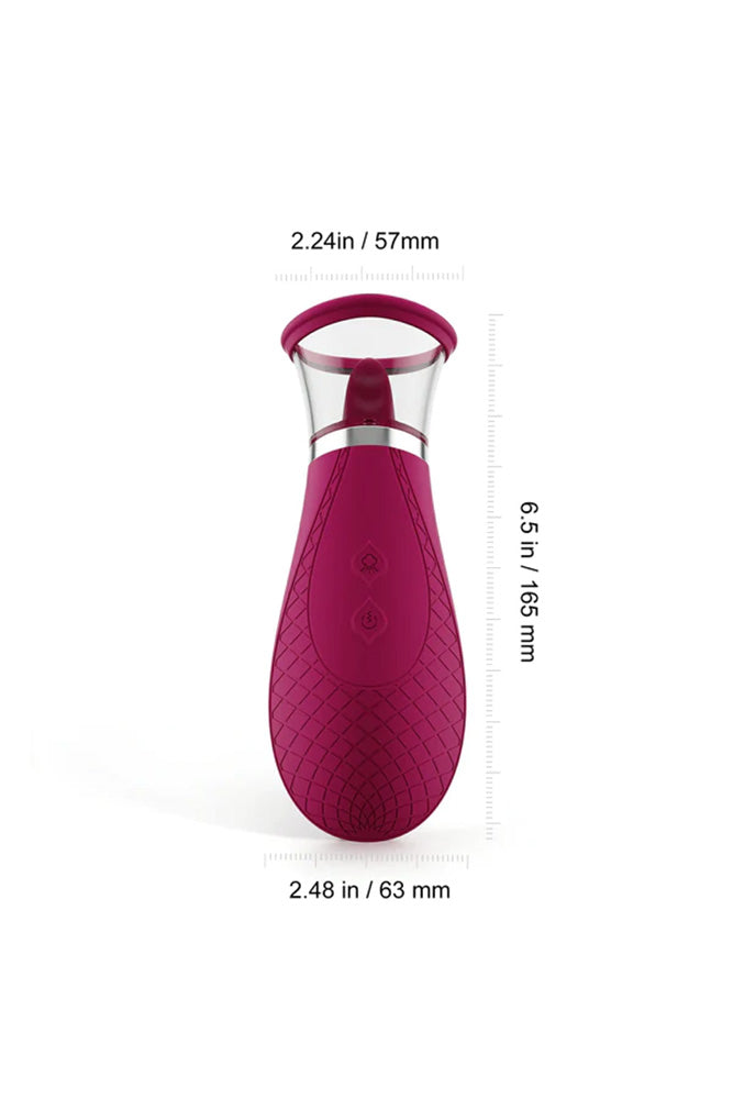 Honey Play Box - Scioness Sucking & Licking Clitoral Stimulator - Magenta - Stag Shop
