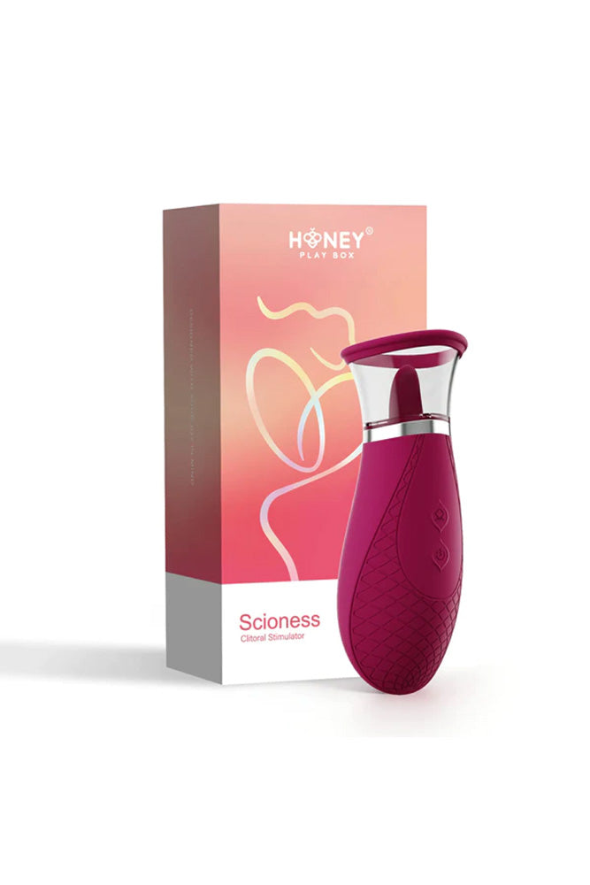 Honey Play Box - Scioness Sucking & Licking Clitoral Stimulator - Magenta - Stag Shop
