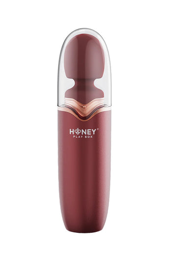 Honey Play Box - Stormi Heated Wand Massager With Protective Case - Bordeaux - Stag Shop
