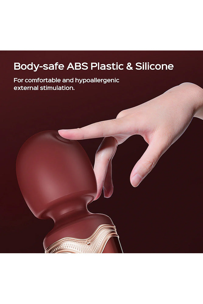 Honey Play Box - Stormi Heated Wand Massager With Protective Case - Bordeaux - Stag Shop