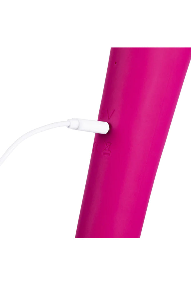 Honey Play Box - Succion 3-in-1  Flicking Tongue Vibrator - Magenta - Stag Shop