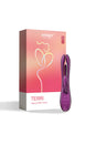 Honey Play Box - Terri App-Controlled Tapping Rabbit Vibrator - Purple - Stag Shop