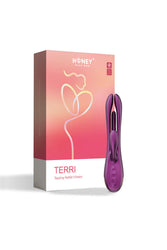 Honey Play Box - Terri App-Controlled Tapping Rabbit Vibrator - Purple - Stag Shop