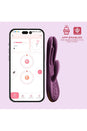 Honey Play Box - Terri App-Controlled Tapping Rabbit Vibrator - Purple - Stag Shop