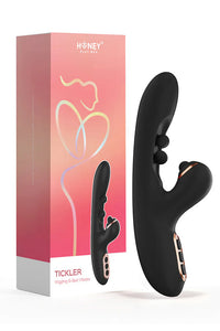 Thumbnail for Honey Play Box - Tickler Wiggling & Tapping Dual Vibrator - Various Colours