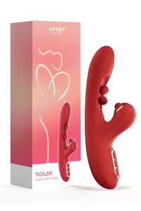 Thumbnail for Honey Play Box - Tickler Wiggling & Tapping Dual Vibrator - Various Colours