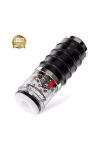 Thumbnail for Honey Play Box - Warrior Auto Thrusting  Automatic Stroker - Black/Clear - Stag Shop