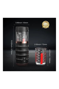 Thumbnail for Honey Play Box - Warrior Auto Thrusting  Automatic Stroker - Black/Clear - Stag Shop