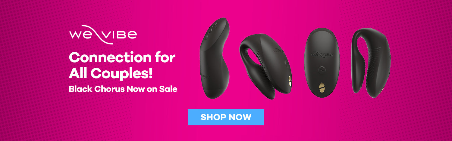 We-Vibe - Chorus Pro Advanced Dual Couples Vibrator - Black