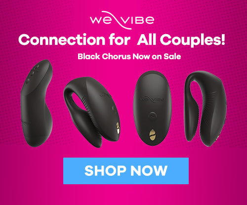 We-Vibe - Chorus Pro Advanced Dual Couples Vibrator - Black