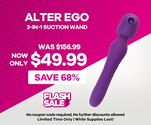 The Pleasure Company - Alter Ego 3-in-1 Suction Wand