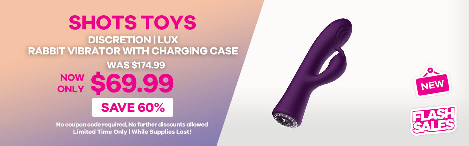Shots Toys - Discretion - Lux Rabbit Vibrator