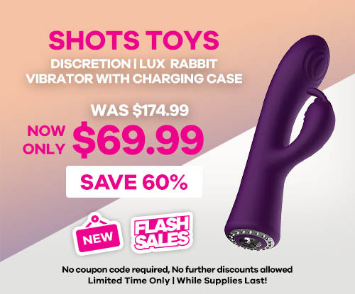 Shots Toys - Discretion - Lux Rabbit Vibrator
