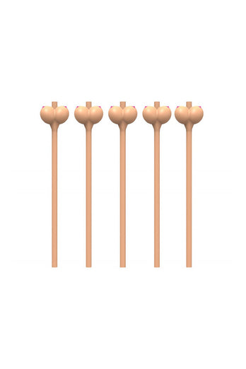 Hott Products - Boobylicious Boobie Straws - 6 Pack - Stag Shop