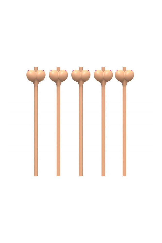 Hott Products - Boobylicious Boobie Straws - 6 Pack - Stag Shop