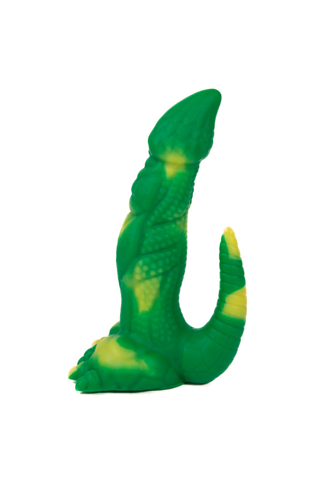 Hott Products - Playeontology - Cockzilla 7" Dildo - Green - Stag Shop