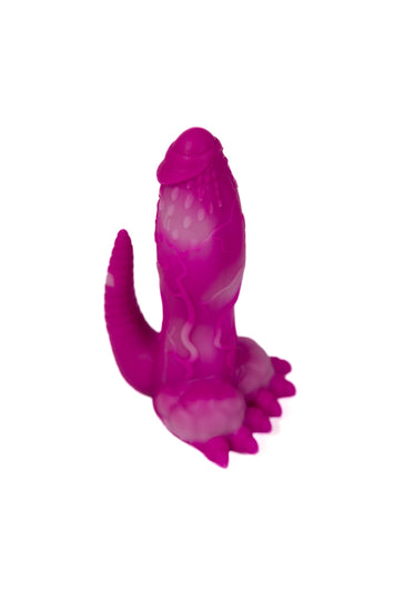 Hott Products - Playeontology - Dickysaurus 6" Dildo - Purple - Stag Shop