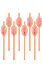 Hott Products - Pussy Straws - 8 Pack - Stag Shop