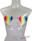 Hott Products - Rainbow Nipplicious Pasties - 2 Pair - Stag Shop