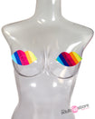 Hott Products - Rainbow Nipplicious Pasties - 2 Pair - Stag Shop