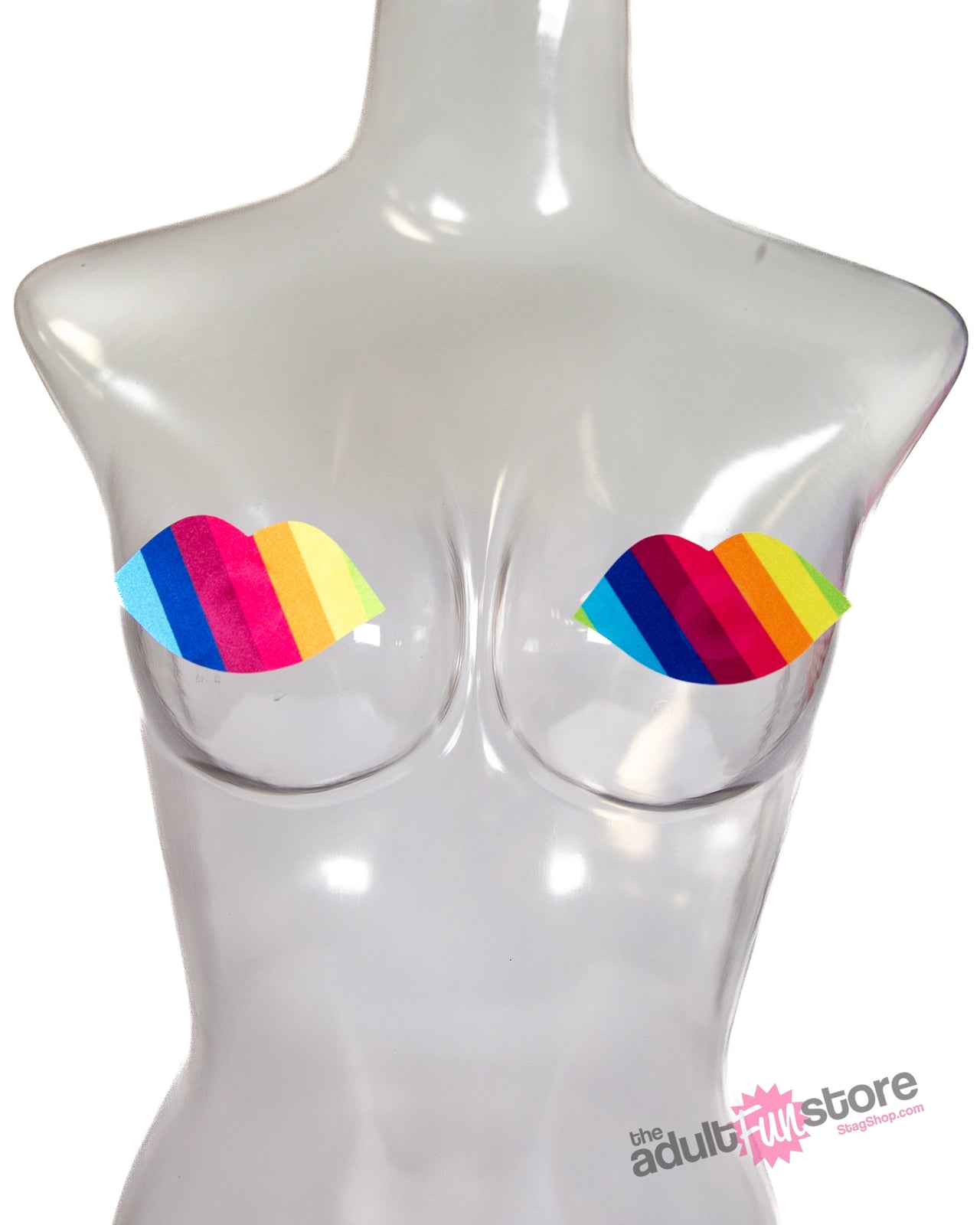Hott Products - Rainbow Nipplicious Pasties - 2 Pair - Stag Shop