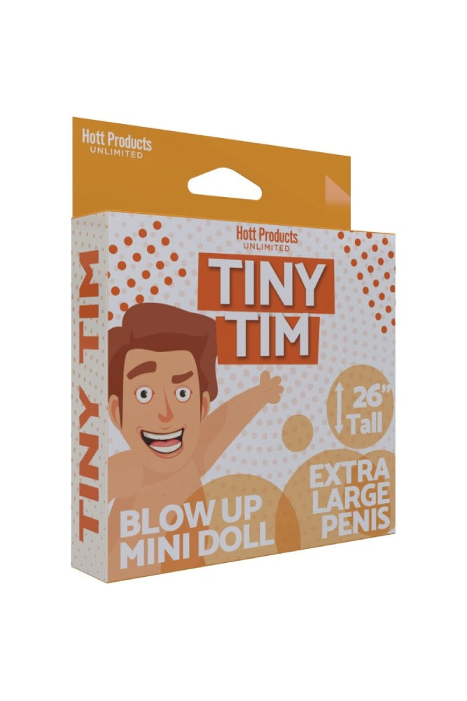 Hott Products - Tiny Tim Mini Blow Up Doll - Stag Shop