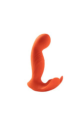 Honey Play Box - Crave 3 G-Spot Vibrator with Rotating Head & Clit Tickler - Orange - Stag Shop