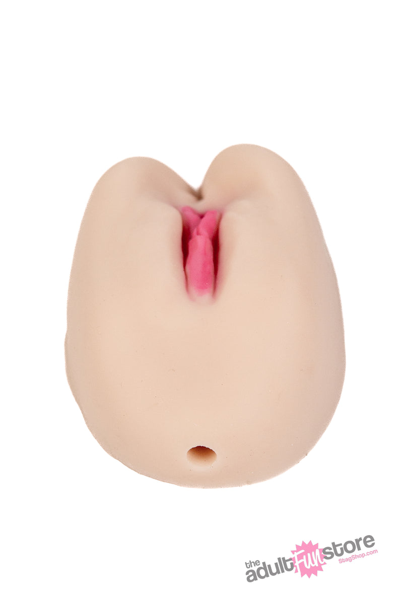 HUSTLER Toys - Porn Star Pussy & Ass - Ready To Fuck Stroker - Beige - Stag Shop