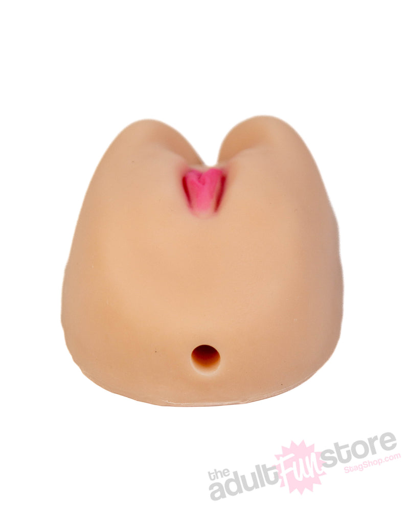 HUSTLER Toys - Porn Star Pussy & Ass Stroker - Beige - Stag Shop