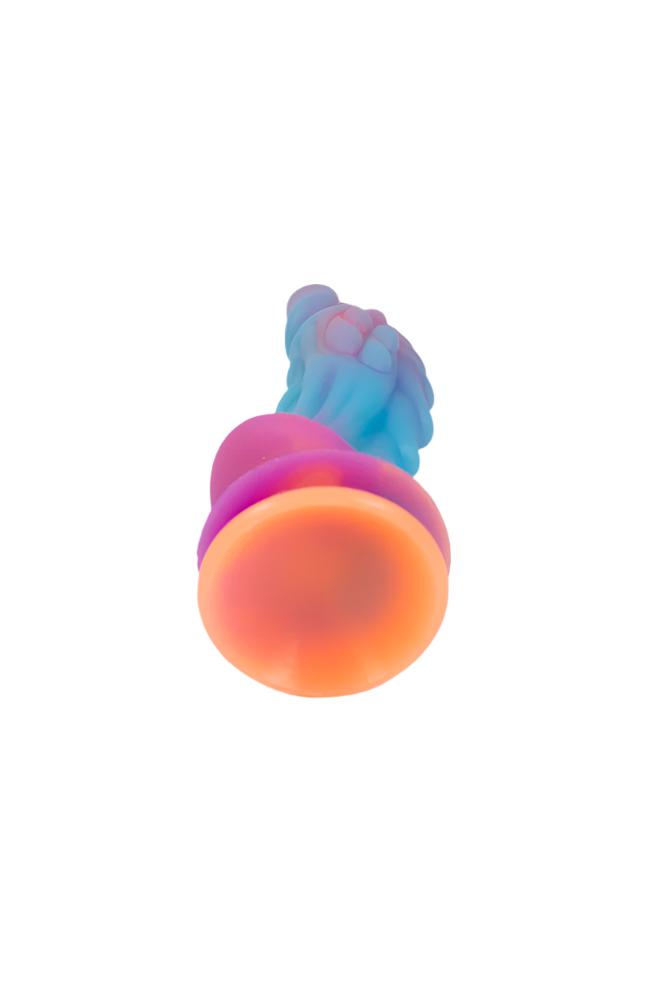 Icon Brands - Alien Nation - Dragon 9" Glow in the Dark Silicone Dildo - Multicolour - Stag Shop