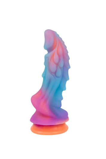 Icon Brands - Alien Nation - Dragon 9" Glow in the Dark Silicone Dildo - Multicolour - Stag Shop