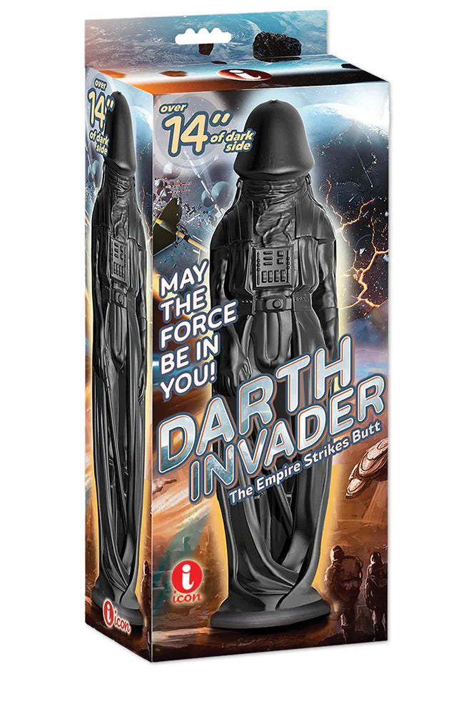 Icon Brands - Darth Invader 14" Dildo - Black - Stag Shop