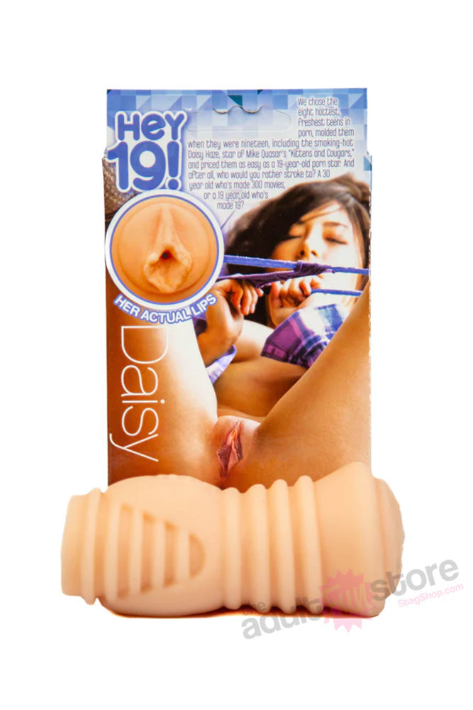 Icon Brands - Hey 19 - Daisey Haze Teen Pussy Stroker - Beige - Stag Shop