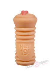 Icon Brands - Hey 19 - Megan Sage Vibrating Pussy Stroker - Stag Shop