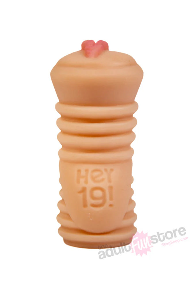 Icon Brands - Hey 19 - Megan Sage Vibrating Pussy Stroker - Stag Shop