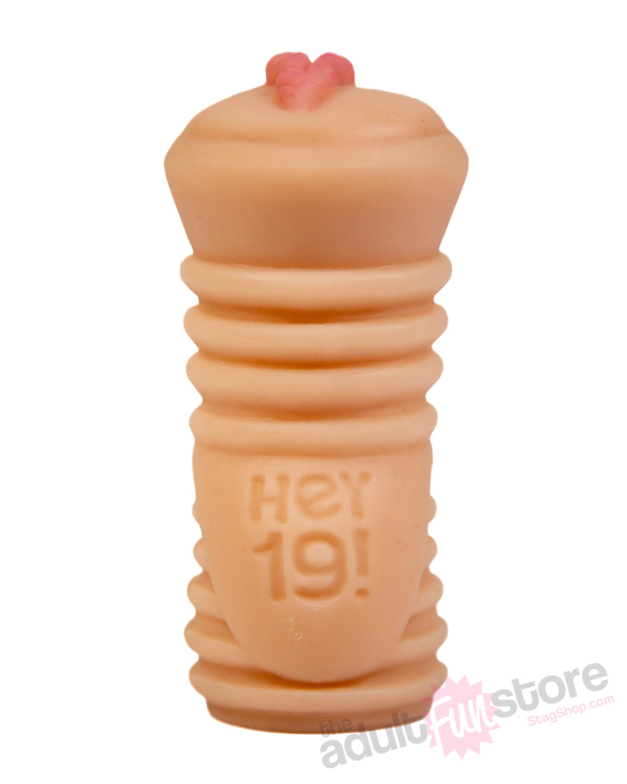 Icon Brands - Hey 19 - Megan Sage Vibrating Pussy Stroker - Stag Shop