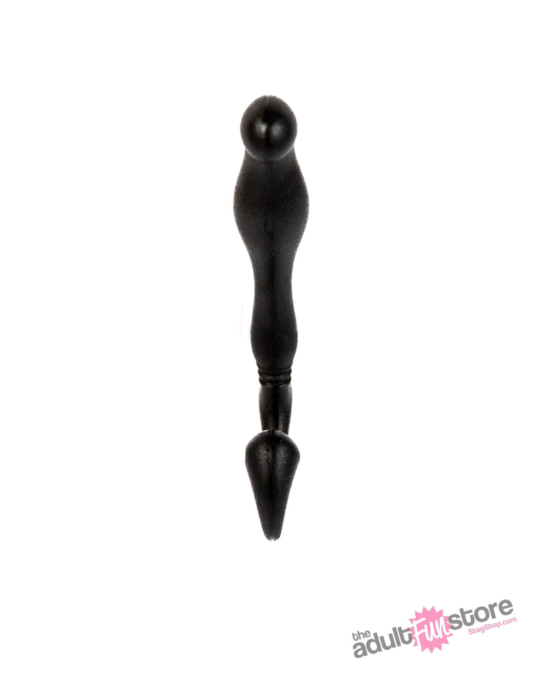Icon Brands - Pzone+ Prostate Massager Extra Reach - Black - Stag Shop