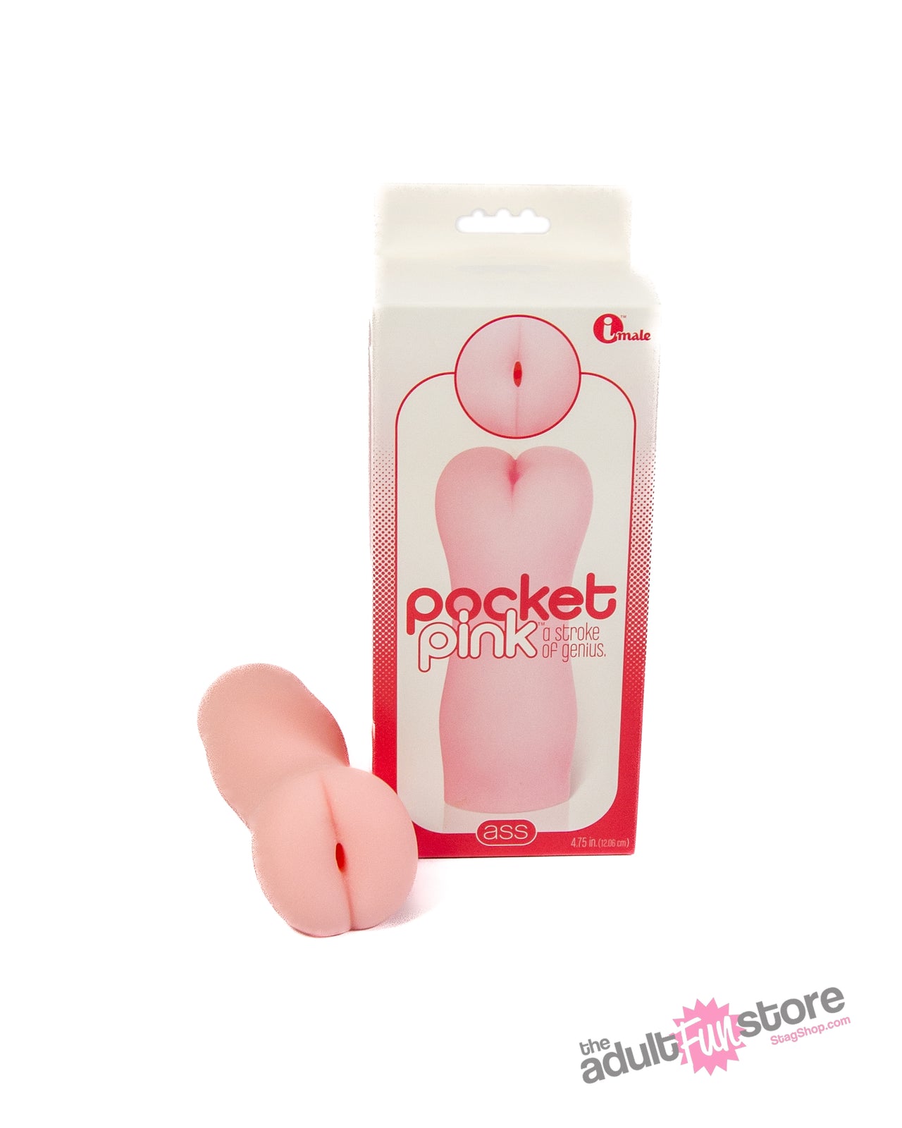 Icon Brands - The 9's - Pocket Pink Anal Stroker - Stag Shop