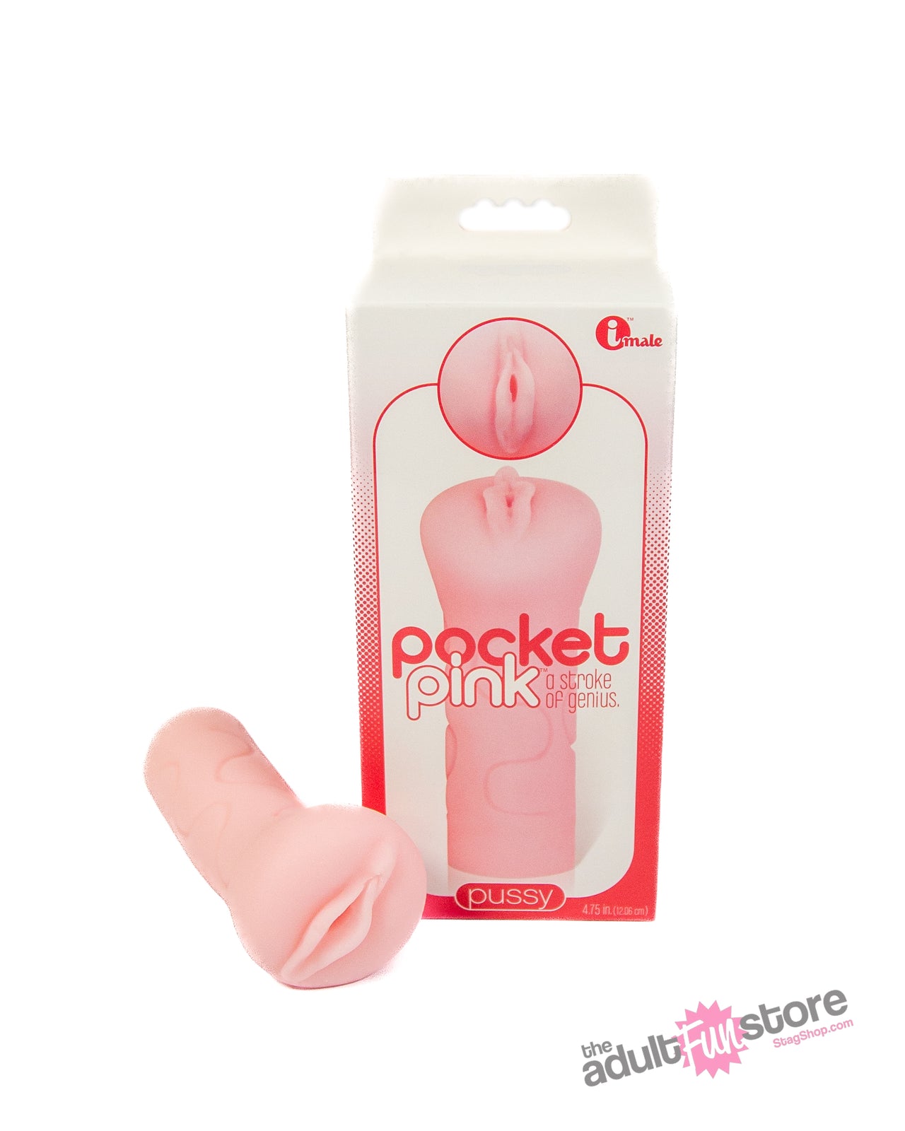 Icon Brands - Pocket Pink Pussy Stroker - Stag Shop