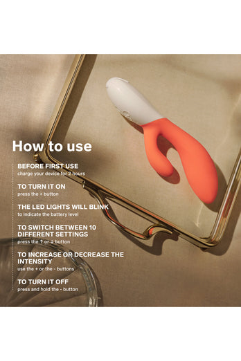 Lelo - Ina 3 Dual Action Vibrator - Seafoam - Stag Shop