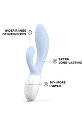 Lelo - Ina 3 Dual Action Vibrator - Seafoam - Stag Shop