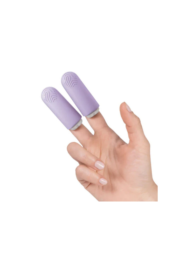 JimmyJane - Hello Touch Pro Vibrating Travel Massagers - Purple - Stag Shop