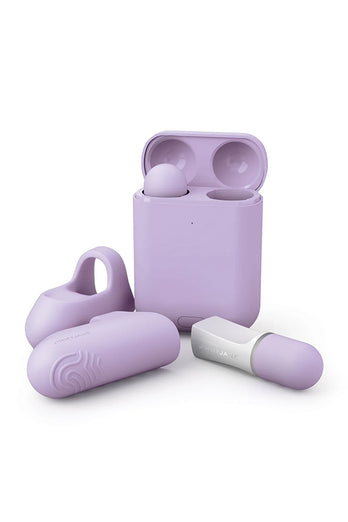 JimmyJane - Hello Touch Pro Vibrating Travel Massagers - Purple - Stag Shop