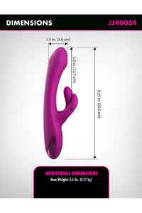 Thumbnail for JimmyJane - Touch Me Pro Rabbit Vibrator - Stag Shop