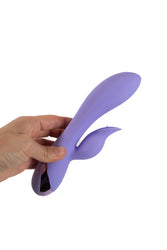 Cousins Group - Juicy - O-Gasm Dual Vibrator With Flickering Tongue - Lavender - Stag Shop