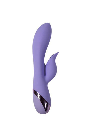 Cousins Group - Juicy - O-Gasm Dual Vibrator With Flickering Tongue - Lavender - Stag Shop
