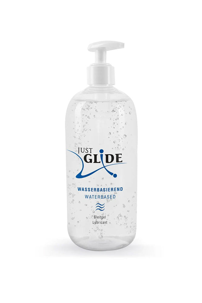 Just Glide - Water Based Lubricant - 500ml - Stag Shop
