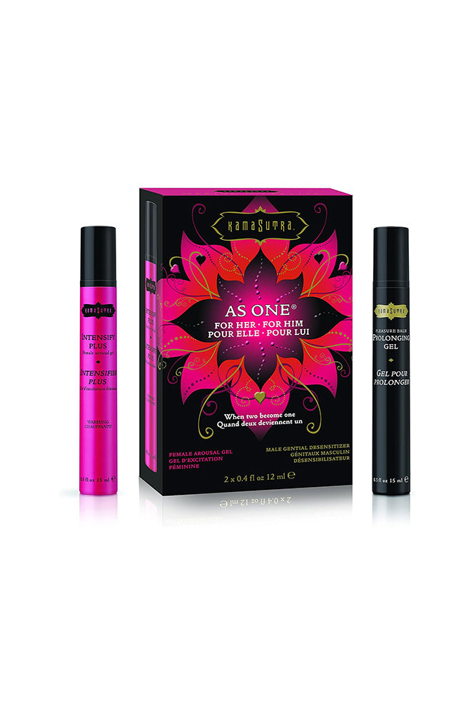 Kama Sutra - As One | His and Hers Arousal Kit - Stag Shop