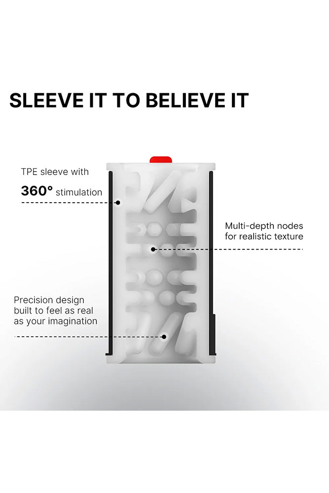 Kaotiklabs - The Shotty App Controlled Spinning & Thrusting Masturbator - Stag Shop