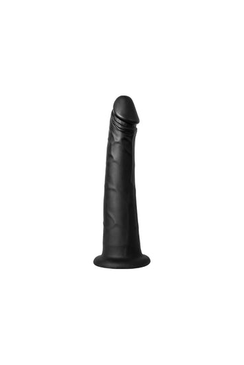 Kiiroo - Keon - 7.5" Vacuum-Lock Dildo - Black - Stag Shop